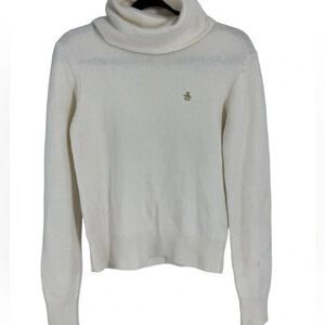 Penguin vintage lambswool, rabbit hair blend sweater turtleneck Medium